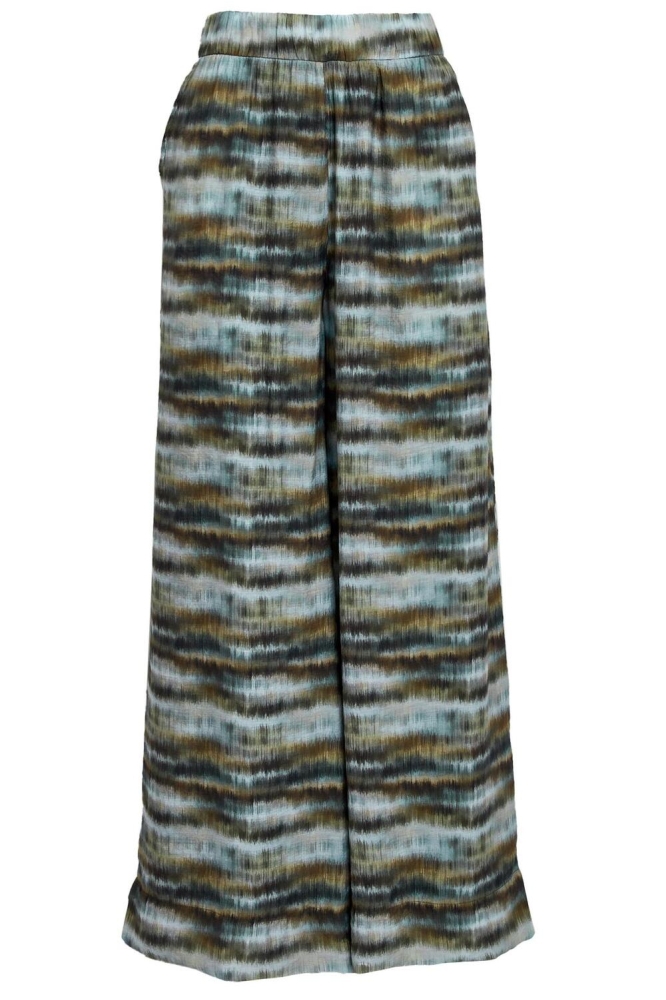 IRMELIN PANTS PC8407 3975P MERMAID GREEN PRINT